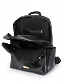 Fashion Women's Street-Style Travel Backpack With Large Capacity For Laptops And Students, School Backpack