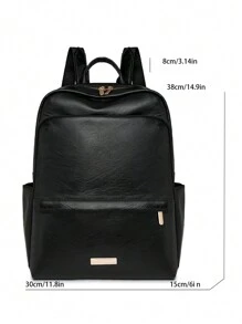 Fashion Women's Street-Style Travel Backpack With Large Capacity For Laptops And Students, School Backpack