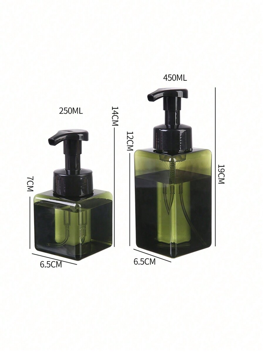 1pc Foam Pump Bottle For Liquid Soap, Shampoo, Shower Gel, Face Wash
