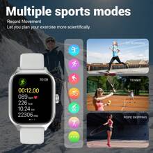 Hot! Unisex Silicone Strap Sports Smart Watch With Dialing/Answering Calls, Pedometer, Calorie & Distance Tracking In Multiple Sports Modes, Call & Message Reminder. 1.73 Inch Full Touch HD Screen Compatible With Android/IOS Phones - Multicolor - View 7