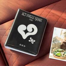 Kpop Photocard Collectors' Mini Album – TOUR MERCH Black Pink Design With 36 PVC  Pockets - Multicolor - View 1