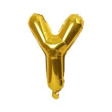 1入組40吋A-Z巨型金色字母氣球生日派對裝飾，Mylar鋁膜字母氣球可自由組合使用 - 彩色 - 查看 27