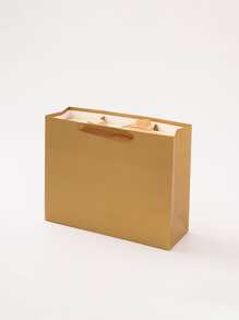 2件套折叠礼品盒，礼品包装盒，适合家庭、朋友、节日的通用礼品盒 - 黃色套裝 - 查看 5