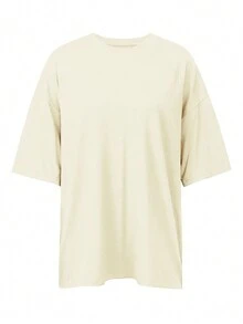 Customized Sports Team Apparel - Football, Basketball, American Football, Baseball. Customize With Your Favorite Team/Match For Thanksgiving. Available In Plus Size Oversized Shirts, Custom Women's T-Shirts - Add Your Own Text And Images (Family Photos/Selfies/Pet Photos/Friend Photos) (Team Number And Badge/Name) - Apricot - View 3