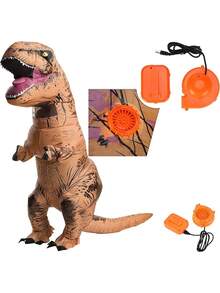 Mini Ventilador Soplador Para Disfraz De Dinosaurio Inflable - Multicolor - Ver 2