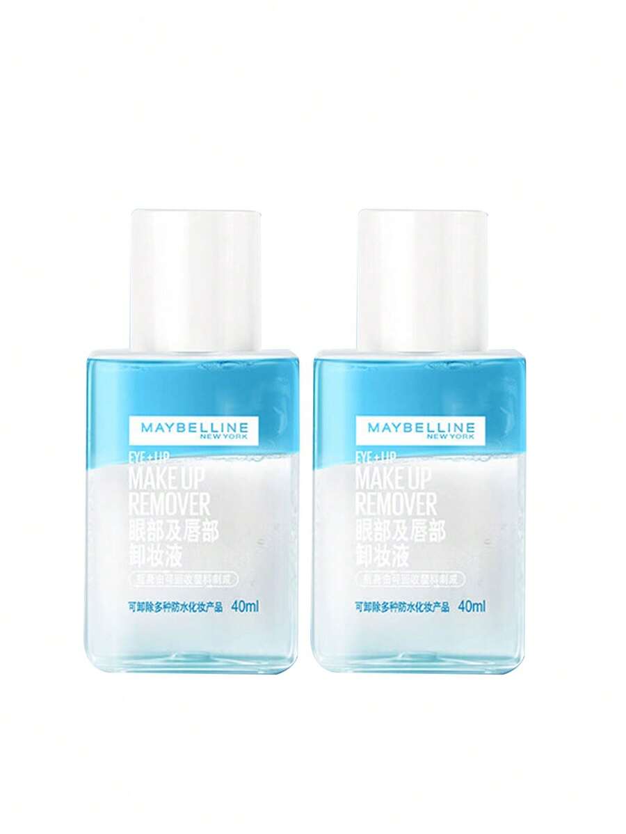 Maybelline Eye And Lip Makeup Remover 40ml*2