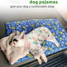 狗狗睡衣，可爱狗狗睡衣，狗狗睡衣，透气材质宠物睡衣，四脚狗狗睡衣，圣诞狗狗睡衣