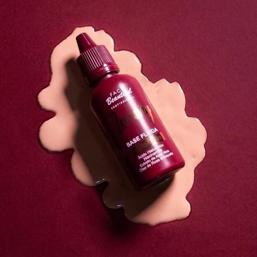 Vegan Fluid Foundation Natural Effect Face Beautiful - LUXURY - 03 - 查看 1