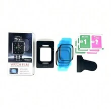 3PCS Ceramic Film Compatible With Apple Watch Ultra 8 7 49mm 45mm 41mm Install Tray Screen Protector Compatible With Apple Watch 6 5 4 SE 44mm 40mm 3 2 9 Band - 3PCS - View 10