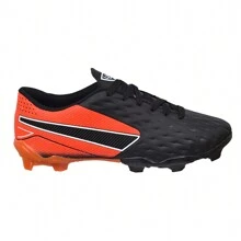 Uzze Sport Men Football Shoes - Orange - View 3