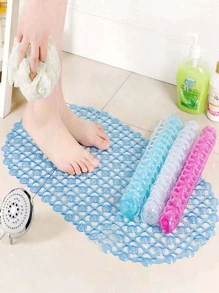 1pc Bathroom Non-Slip Mat With Suction Cups For Shower Room, Bathtub And Toilet Home Bathroom Decor Fall Decor Back To School - Multicolor - View 3