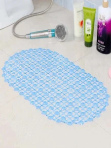 1pc Bathroom Non-Slip Mat With Suction Cups For Shower Room, Bathtub And Toilet Home Bathroom Decor Fall Decor Back To School - Multicolor - View 4