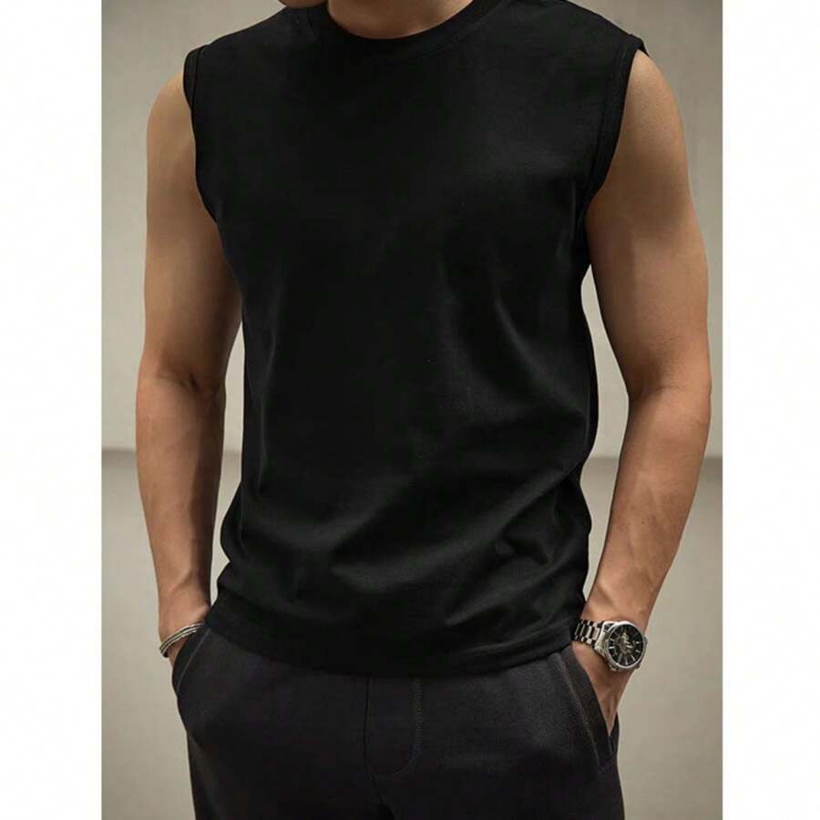 Men Tank Tops - màu đen - Xem 1