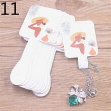 50pcs 10x4cm Paper Card Bracelet Keychain Display Card Handmate With Love Hairpin Earstuds Necklace Card - 10x4cm Necklace Card Packaging Card - View 17