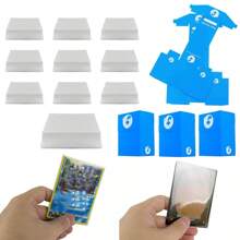 1000 Pieces Of Transparent Card Sleeves, 65mm X 91mm, Suitable For Standard TCG Board Game Cards, Perfect Fit - 透明 - 查看 1