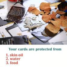 1000 Pieces Of Transparent Card Sleeves, 65mm X 91mm, Suitable For Standard TCG Board Game Cards, Perfect Fit - 透明 - 查看 4