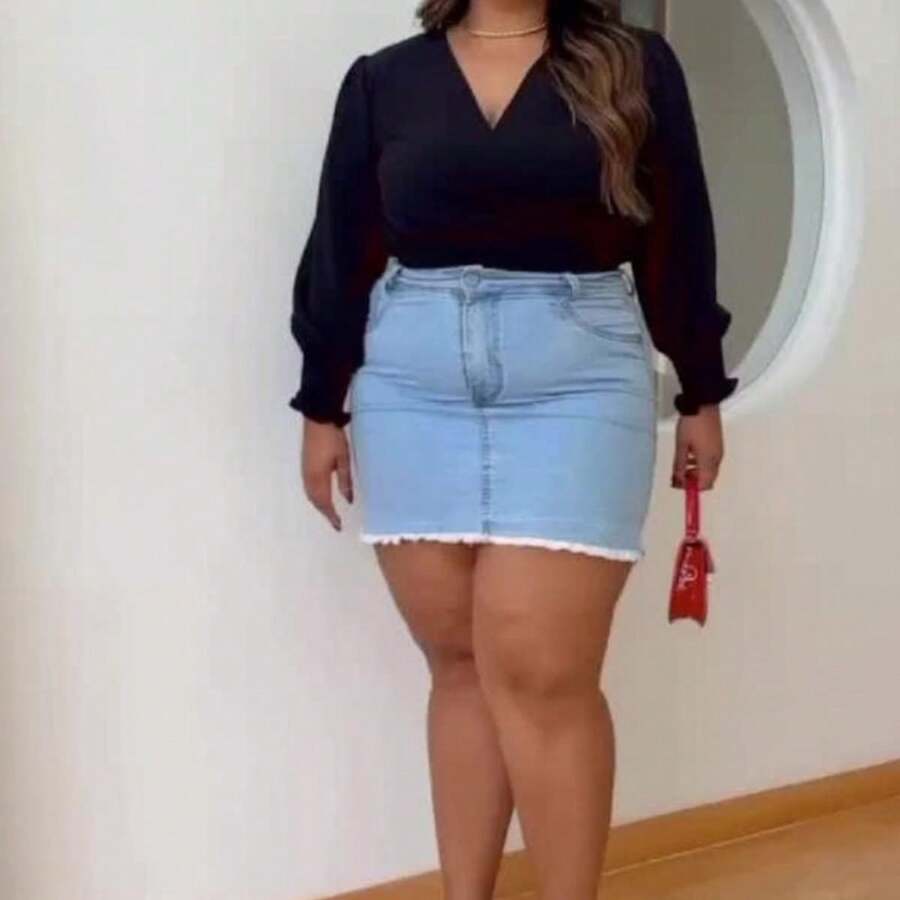 Women Blouses - màu đen - Xem 1