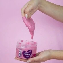 Lovely Fruit Scented Body Scrub Face Beautiful Moisturizing Cream 280g - 火龍果 - 查看 3