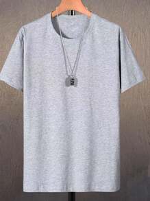 Men T-Shirts - 黃色 - 查看 4