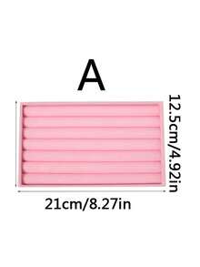 5 件/1 件珠宝收纳托盘，戒指和耳环展示隔板适用于卧室梳妆台收纳，柔软衬里，优雅家居装饰配件，经典风格珠宝收纳托盘 - 便携式灰色收纳盒，适用于戒指、耳环、项链 - 方便展示盒，戒指、耳环和手表展示盒 - 抽屉式项链和手表整理盒 - 彩色 - 查看 16