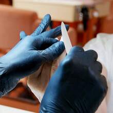 2pcs Nail Files Plume Shaped Stainless Steel Double Sided Nail Buffer Manicure Tools - Silver - View 6