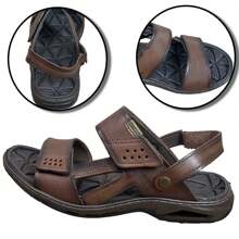 Sandália Chinelo Masculino Pegada Couro