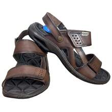Sandália Chinelo Masculino Pegada Couro