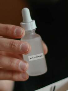 1/5/10/20/30张透明浴室标签美容组织标签防水可填充瓶贴纸护肤品瓶标签适用于乳液、面霜、洗发水、沐浴露、化妆品、旅行瓶、旅行必需品、旅行配件、旅行必备品、海滩度假、暑假、学校配件、返校用品 - 彩色 - 查看 3