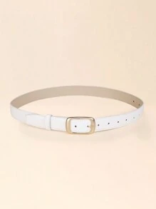 1 Máy Tính Plus Size Nữ Thời Trang Nâu/Đen/Màu Cà Phê Da PU Mềm Khóa Hợp Kim Thắt Lưng Hàng Ngày - Nhiều màu - Xem 20