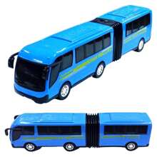 Articulated Metropolitan Bus Plastic Toy Large Box Box Color:Blue - Nhiều màu - Xem 1