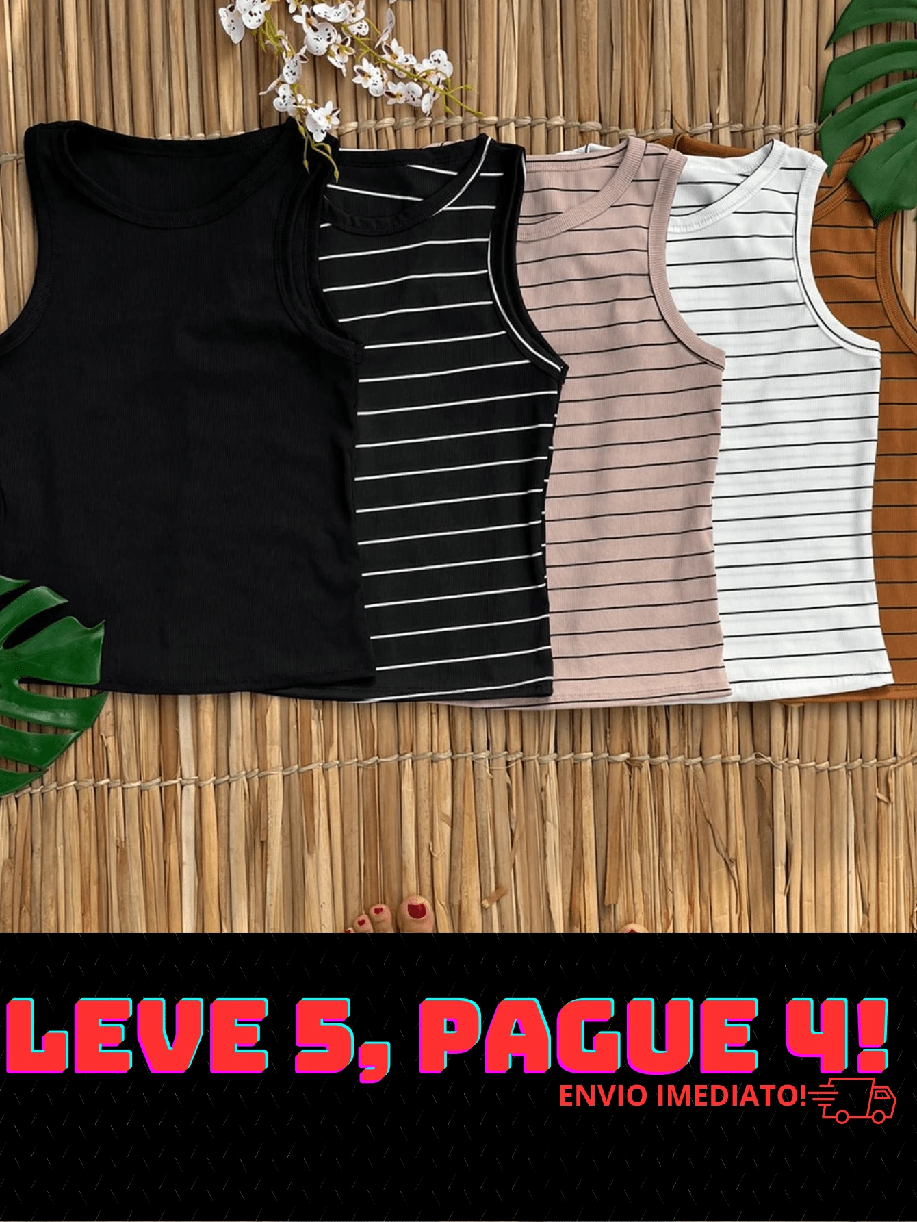 Women T-Shirts - Brown/Light Beige/LightBlack/Light White/Light Brown - View 1