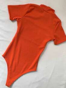 Women Bodysuits - Orange - View 8