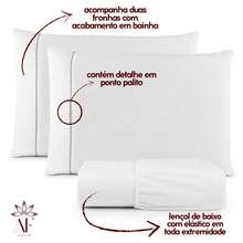 Sheet Sets With Pillowcases - 白色 - 查看 2