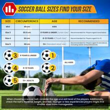 Vizari National Team Soccer Ball – Size 3, 4, 5 For Youth & Adults | Durable Faux Leather & Rubber | Country Designs: USA, Mexico, Brazil, Argentina, Germany, Portugal, England, Japan, Australia - 日本 - 查看 6