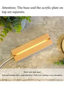 1PC Bảng Acrylic Dọc Thú Cưng Dễ Thương 3 Ảnh, Văn Bản Tùy Chỉnh Quà Tặng Đặc Biệt Cho Chó Và Mèo, Thiết Kế In Acrylic Ảnh Tùy Chỉnh Được Chọn, Đèn 3D Trang Trí Bàn Họp Vui Nhộn Phòng Ngủ Đèn Ngủ Trang Trí Lễ Hội Đèn Ngủ Quà Tặng Bất Ngờ Đẹp, Phụ Kiện, Quà Tặng Lãng Mạn, Trang Trí Nội Thất, Sản Phẩm Đồ Dùng Tiệc Trang Trí Phòng Đèn Trang Trí Phòng Khách Đèn Học Tập Đèn Ngủ, USB Có Công Tắc, Đèn Ánh Sáng Ấm Áp, Quà Tặng Thú Vị, Quà Tặng Lãng Mạn - Màu vàng - Xem 6