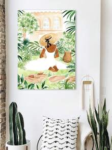 1 Áp Phích Treo Tường Hiện Đại Từ Người Phụ Nữ Rừng Tranh In Canvas Trang Trí Nhà Tranh Nghệ Thuật Treo Tường Thời Trang Quà Tặng Hoàn Hảo Trang Trí Thẩm Mỹ Phòng Tuyệt Vời Cho Phòng Khách, Văn Phòng, Trang Trí Tường Phòng Tắm, Không Gọng - Nhiều màu - Xem 2