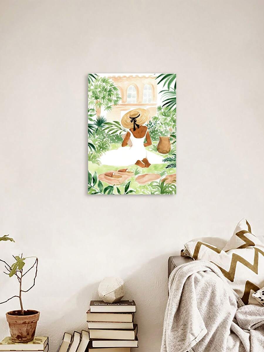 1 Áp Phích Treo Tường Hiện Đại Từ Người Phụ Nữ Rừng Tranh In Canvas Trang Trí Nhà Tranh Nghệ Thuật Treo Tường Thời Trang Quà Tặng Hoàn Hảo Trang Trí Thẩm Mỹ Phòng Tuyệt Vời Cho Phòng Khách, Văn Phòng, Trang Trí Tường Phòng Tắm, Không Gọng - Nhiều màu - Xem 1