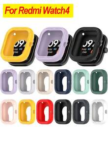 COOLIA 1 Vỏ bọc silicon, tương thích với Redmi Watch 4, Vỏ bảo vệ thay thế bằng silicon mềm chống rơi, Phụ kiện đồng hồ, Dành cho cả nam và nữ. - Đồng hồ Redmi 4 - Xem 12
