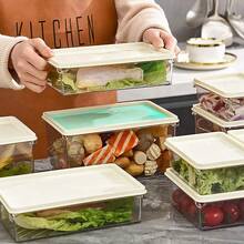 Fridge Organizer, Stackable Refrigerator Organizer Bins With Lids, Fridge Organizers  Clear Storage Bins And Storage Containers For Fruit, Vegetable, Egg Holder - Multicolor - View 6