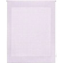 Ecommerc3 半透明卷帘 尺寸 130x180 - 米色格纹卷帘 - 紫色 - 查看 1