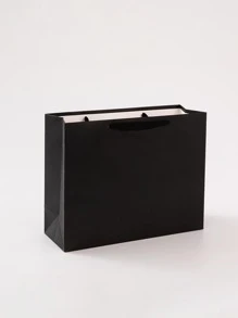 2pcs Solid Color Foldable Gift Boxes, Gift Packaging Boxes, Holiday Gift Boxes, Universal For Holidays, Gifts For Family And Friends - Black Suit - View 4