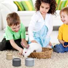 8 cái Đồ chơi xếp chồng cốc ăn nhẹ cho thỏ Hamster Màu sắc hỗn hợp Cốc lồng bằng nhựa Bộ đồ chơi nước nhận thức, Đồ chơi cốc ăn nhẹ cho thỏ Hamster, Đồ chơi giáo dục cho chim, Đồ chơi xếp hình cho thỏ ăn nhẹ Cốc đồ chơi cho thỏ, Đồ chơi thỏ cho thỏ trong nhà, Bát đựng thức ăn cho thỏ, Bát đựng thức ăn cho thỏ, Dụng cụ cho thỏ ăn trong lồng, Dụng cụ cho thỏ ăn, Cốc xếp chồng cho thỏ, Bát đựng nước cho thỏ, Bát đựng thức ăn cho thỏ, Dụng cụ cho thỏ ăn, Bộ bát đựng nước và thức ăn cho thỏ (Màu sắc ngẫu nhiên giữa các cốc) - Nhiều màu - Xem 11