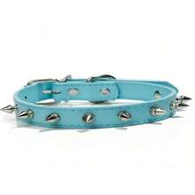 1pc Pet Spike Collar, Dog Anti-Bite Collar,  PU Material Collar, High-End Pet Collar, Cat & Dog Collar - Multicolor - View 4