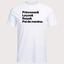 Father's Day T-Shirt Princesses Pink Bows Father Girl - trắng - Xem 2