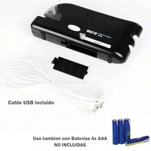 Engrapadora Electrica De Escritorio Automatica 20 Hojas - Negro - Ver 5