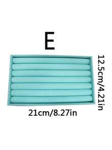 5 件/1 件珠宝收纳托盘，戒指和耳环展示隔板适用于卧室梳妆台收纳，柔软衬里，优雅家居装饰配件，经典风格珠宝收纳托盘 - 便携式灰色收纳盒，适用于戒指、耳环、项链 - 方便展示盒，戒指、耳环和手表展示盒 - 抽屉式项链和手表整理盒 - 彩色 - 查看 19