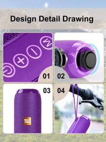 T&G Głośnik bezprzewodowy, przenośny głośnik bezprzewodowy do użytku zewnętrznego, kompatybilny z gniazdem USB – ciesz się czystym i mocnym dźwiękiem w dowolnym miejscu i czasie. Obsługuje kartę pamięci lub dysk USB, obsługuje tryb głośnomówiący/radio FM/odtwarzanie z USB, można podłączyć do telefonów/tabletów/telewizorów. Przenośny głośnik bezprzewodowy, elektronika użytkowa, prezent urodzinowy, model TG117, dostępne w wielu kolorach, bateria 1200 mAh.