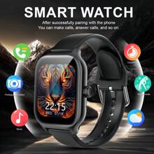 Hot! Unisex Silicone Strap Sports Smart Watch With Dialing/Answering Calls, Pedometer, Calorie & Distance Tracking In Multiple Sports Modes, Call & Message Reminder. 1.73 Inch Full Touch HD Screen Compatible With Android/IOS Phones - Multicolor - View 12