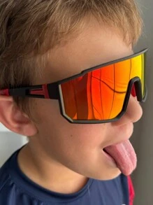 Sports Fashion Glasses For Men Youth Baseball Cycling Running Driving Cycling Golf Motorcycle Outdoor Glasses Windproof Goggle Shades Mirror Glasses Sports Shades For Men ,Youth Baseball Glasses Age 8-14 TR90 Frame Kids Sport Glasses For Softball Cycling Baseball Golf Easy Comfort Casual Outfits Outdoor Cycling Glasses For Summer Beach Vacation,Outdoor,Travel