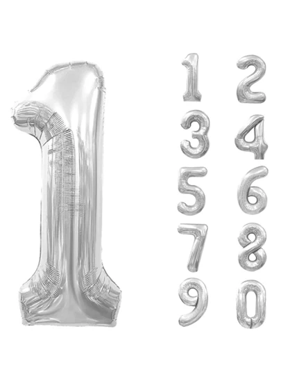 1 st 40 tums jumbo guldfolie Mylar-nummerballonger för män och kvinnor födelsedagsfestdekorationer jubileumsfesttillbehör,